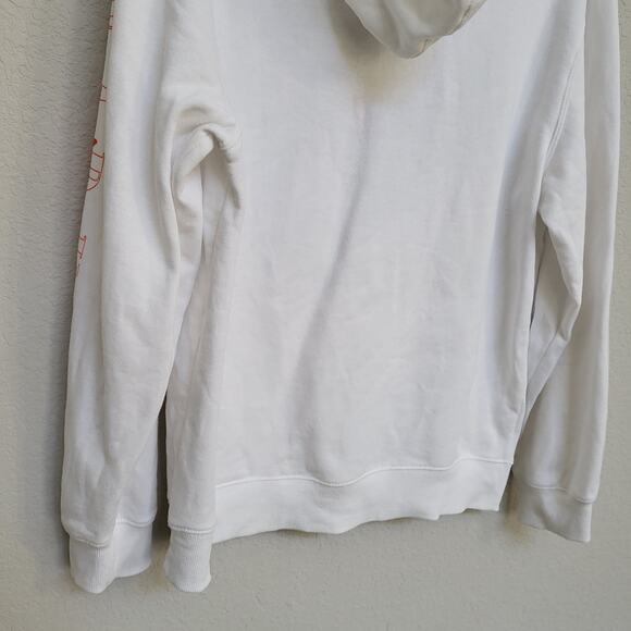 Naruto Sweatshirt Womens Medium Shippuden Anime Sasuke White Pullover hoodie - Picture 10 of 10